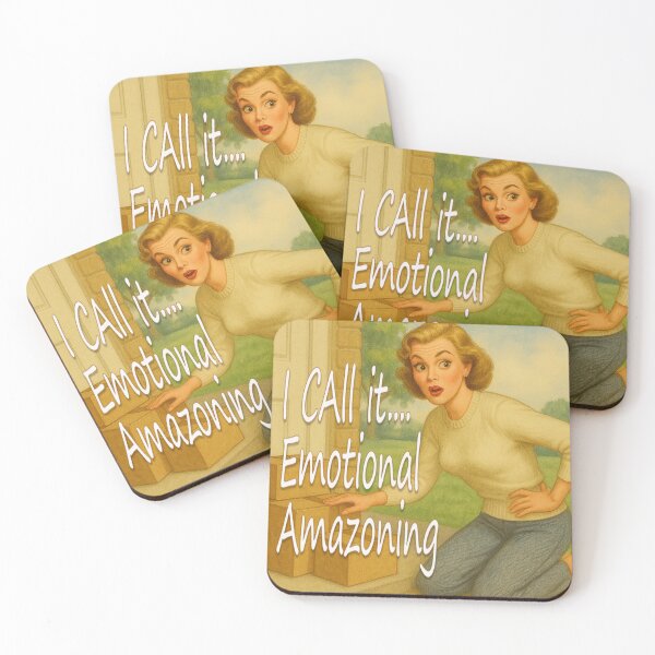 Item preview, “Emotional Amazoning” designed and sold by Espinoza Creative.
