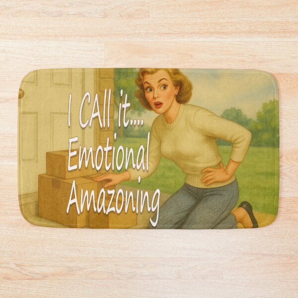 Item preview, “Emotional Amazoning” designed and sold by Espinoza Creative.