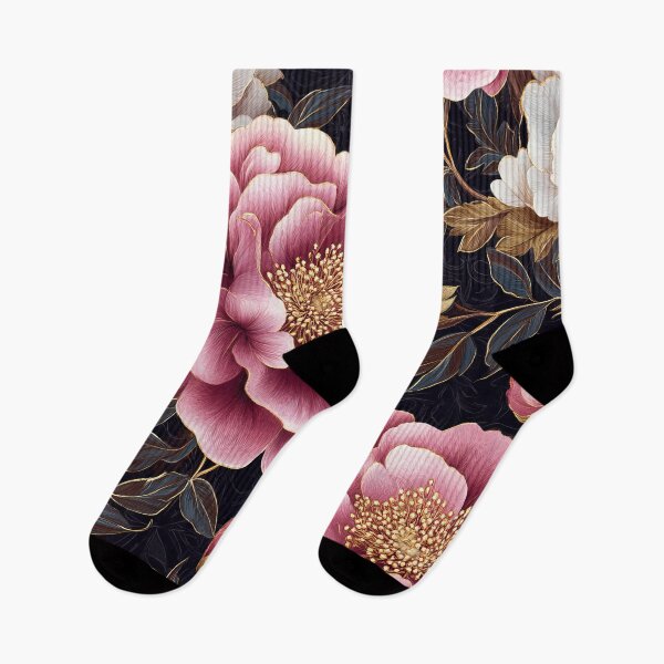 Item preview, Dramatic Pink Peony Flowers designed and sold by WatercolorLane.