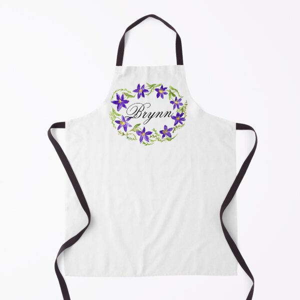 Item preview, Brynn name girls Flowers wreath designed and sold by Monika Howarth.