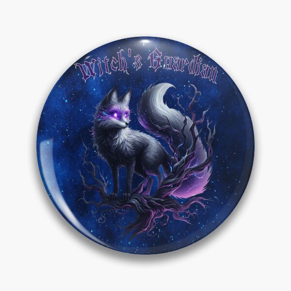 Item preview, Watcher of the Veil: Enchanted Guardian Fox designed and sold by MysticOzzy.