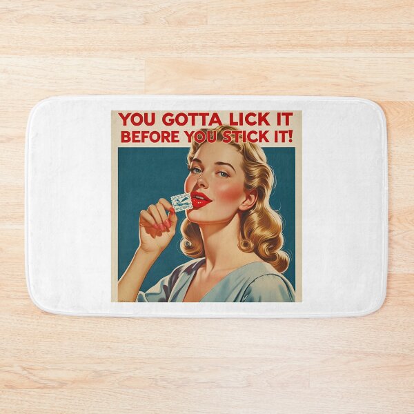 Item preview, You got to lick it before you stick it! designed and sold by NicMacTees.