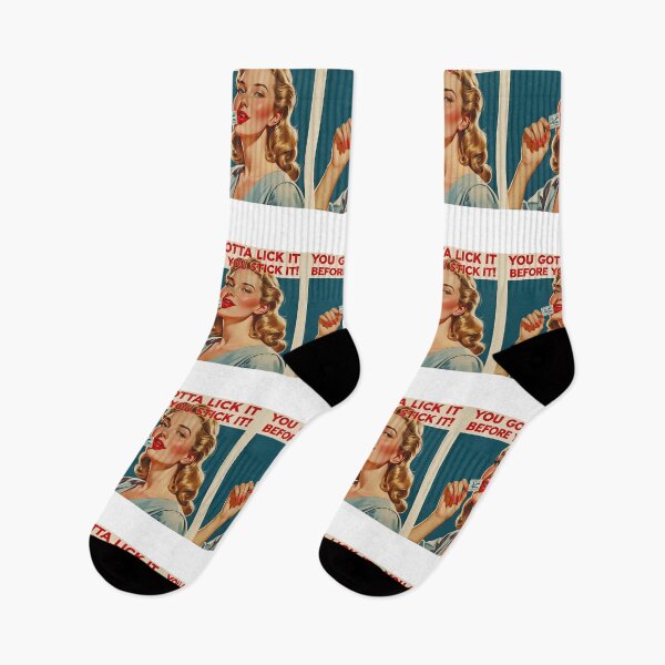 Item preview, You got to lick it before you stick it! designed and sold by NicMacTees.