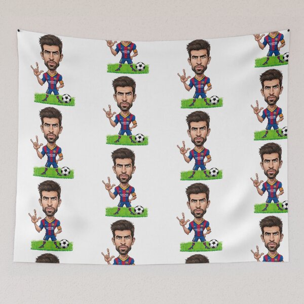 Item preview, Funny Caricature of Gerard Piqué Barcelona designed and sold by vectorlove.