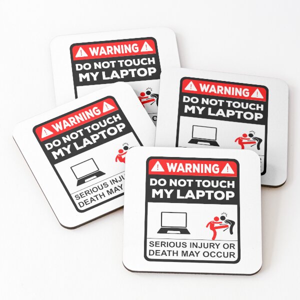 Item preview, Do not touch my laptop designed and sold by ElseWorldDesign.