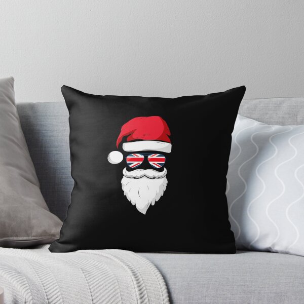 Item preview, Santa hat with UK flag sunglasses Funny United Kingdom Santa designed and sold by snowry.