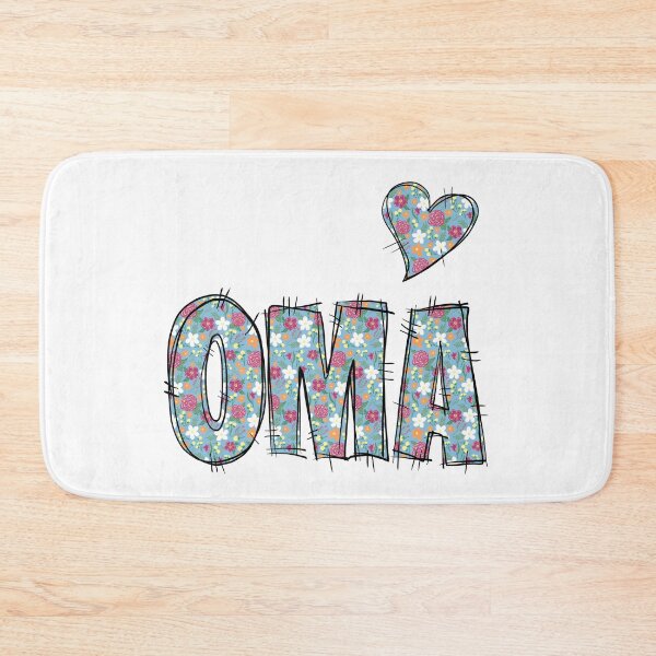 Item preview, Oma Grandma Floral Stitch Pattern designed and sold by missmann.