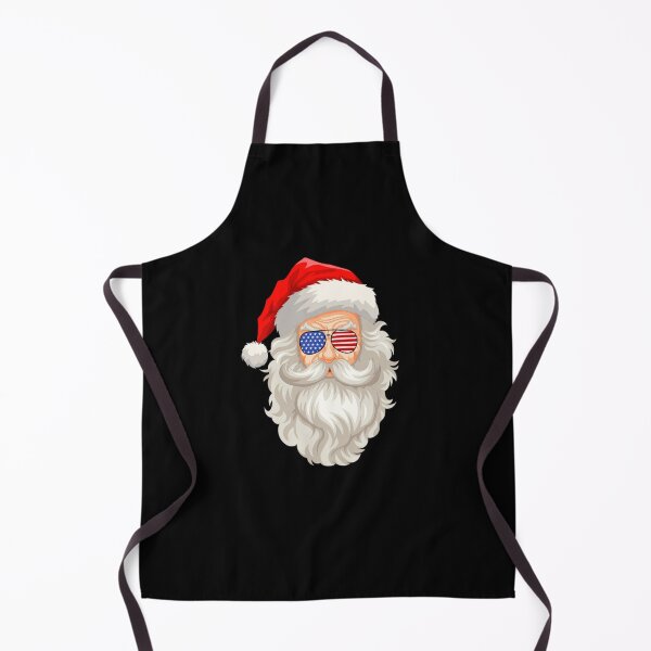 Item preview, American Santa with USA flag sunglasses Funny Santa humor designed and sold by snowry.