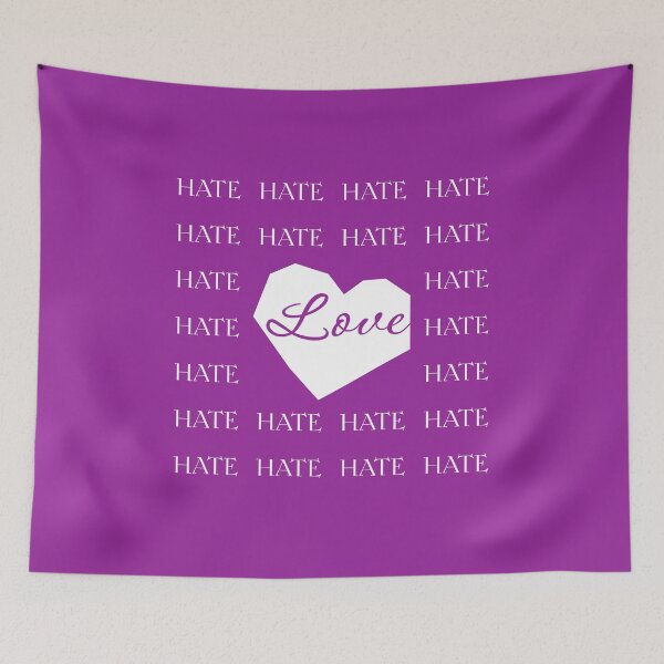 Item preview, Love and Hate – Fuel for Life designed and sold by artnatago.
