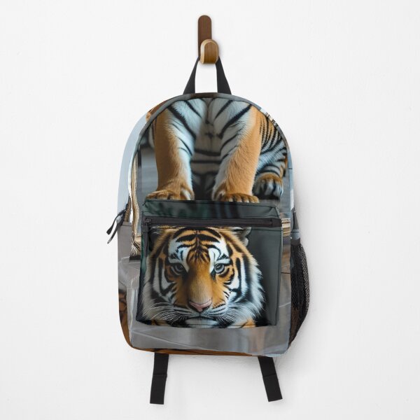 Item preview, Girl seeing her reflection of a tiger designed and sold by WildSoul04.