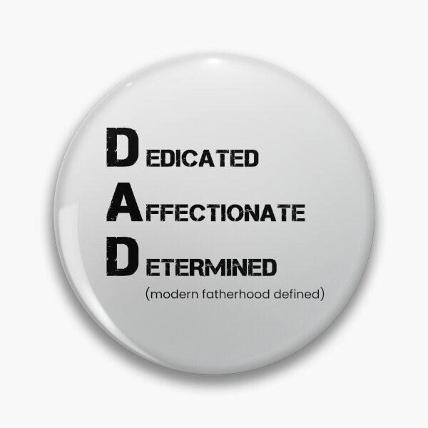 Item preview, DAD Dedicated Affectionate Determined Acronym Design designed and sold by DesignsByDadUK.