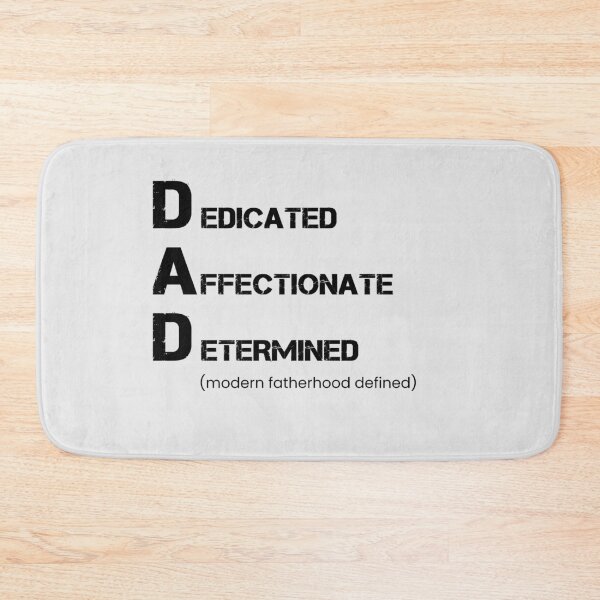 Item preview, DAD Dedicated Affectionate Determined Acronym Design designed and sold by DesignsByDadUK.