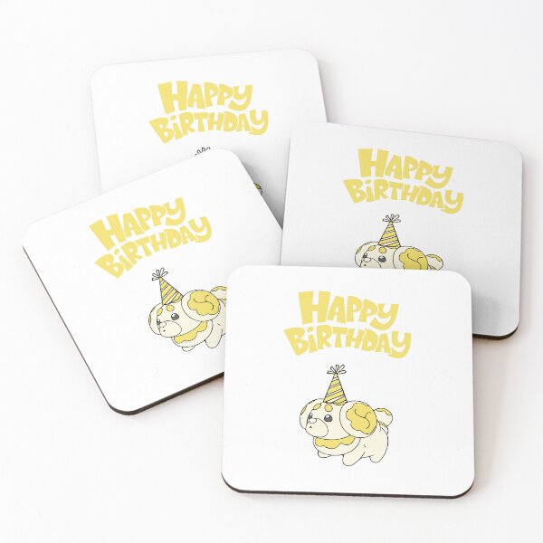 Item preview, Fidough Party Hat Happy Birthday designed and sold by kyravreeland.