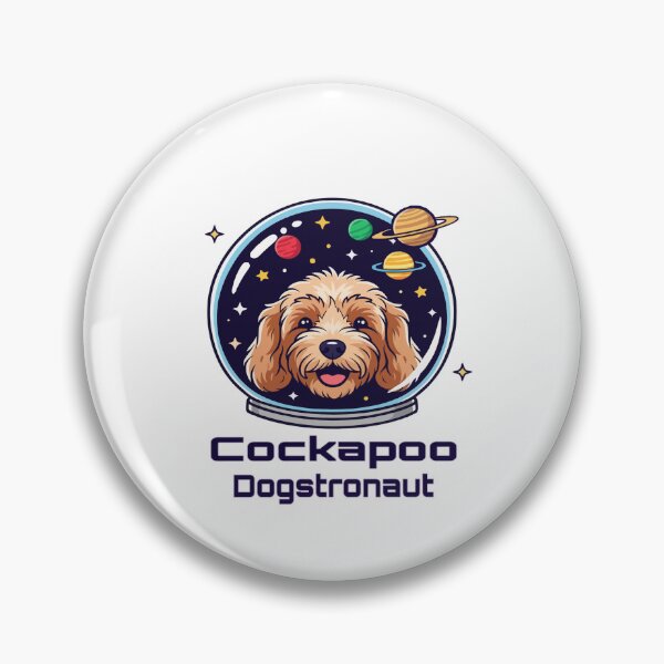Item preview, Cockapoo Dogstronaut – Cute Space Dog  designed and sold by The Real Life Symphony.