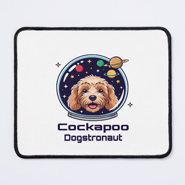 Item preview, Cockapoo Dogstronaut – Cute Space Dog  designed and sold by The Real Life Symphony.