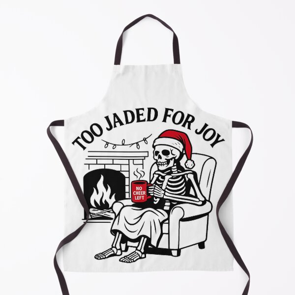 Item preview, Sassy Skeleton Holiday – No Cheer Left Christmas Design designed and sold by ArcadiaSilence.
