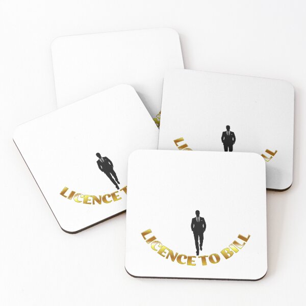 Item preview, Male Licence To Bill designed and sold by WitAndWrit.