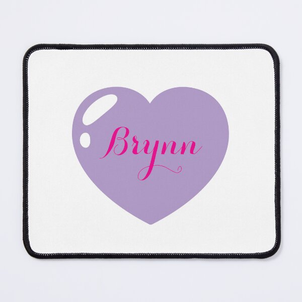 Item preview, Brynn Name with purple Heart designed and sold by Monika Howarth.