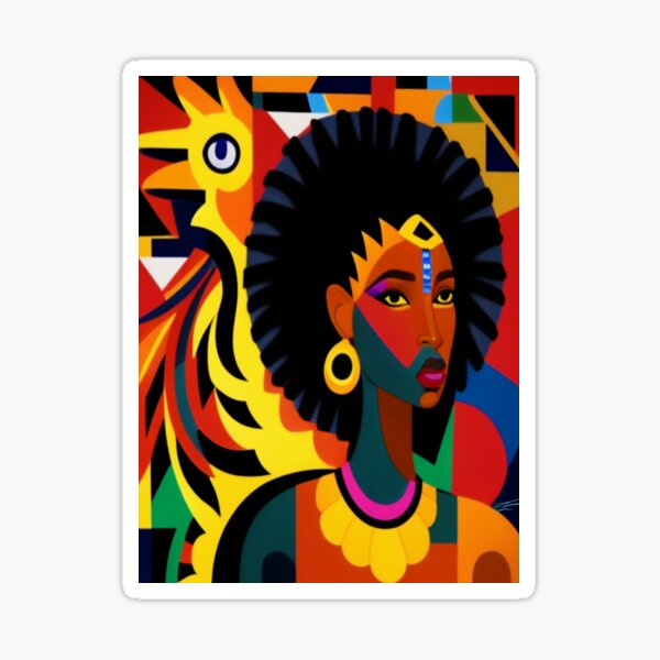 Item preview, Black Art + Cubism = BlackCubism  designed and sold by R0X Designs .