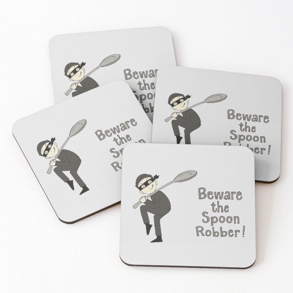 Item preview, Beware the Spoon Robber designed and sold by idrawhumans.