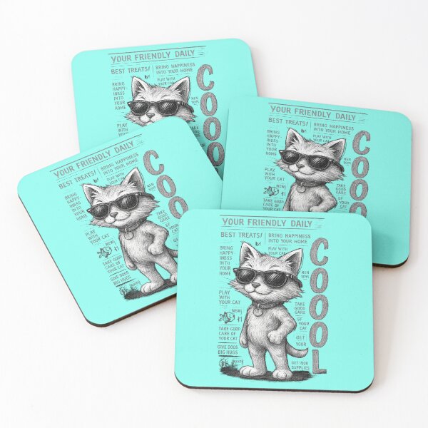 Item preview, Cool Urban Style Kitten - Street Pet Art designed and sold by Idelab-11.