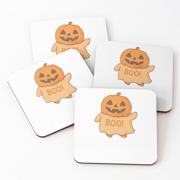 Aperçu de l'œuvre Tête de citrouille fantôme créée et vendue par GhostedOptions.