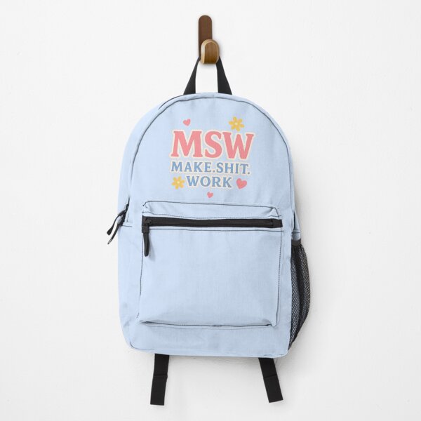 Item preview, Preppy MSW Motto – Make Sh*t Work Motivational Aesthetic designed and sold by Dreamy Panda Studio .