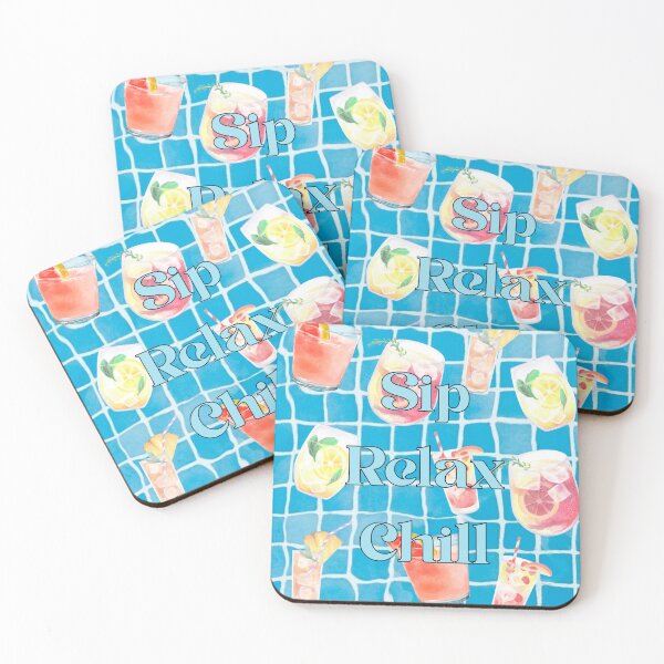 Item preview, Sip Relax Chill designed and sold by Abstract Finds.