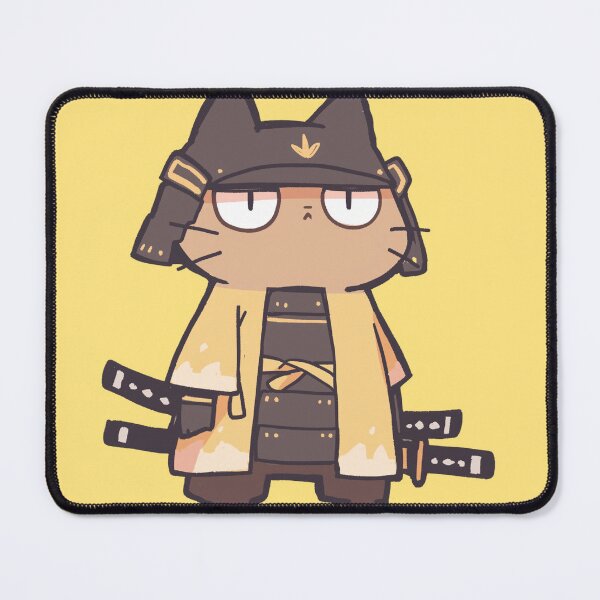 Item preview, Samurai Cat in Armor designed and sold by TOKYO MANGA PICKS.