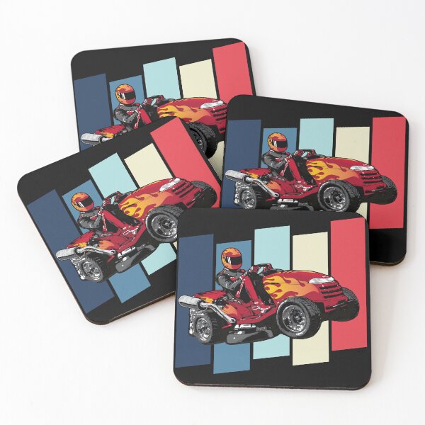 Item preview, Lawnmower Racing - Palette Background 01 - Lawn Mower Racing designed and sold by RaceDayRags.