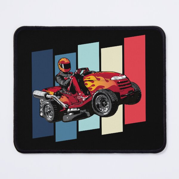 Item preview, Lawnmower Racing - Palette Background 01 - Lawn Mower Racing designed and sold by RaceDayRags.