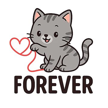 Artwork thumbnail, Kitten forever by AlisonFlor