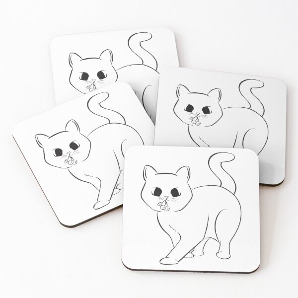Item preview, Cat with Cherries designed and sold by katey-creates.