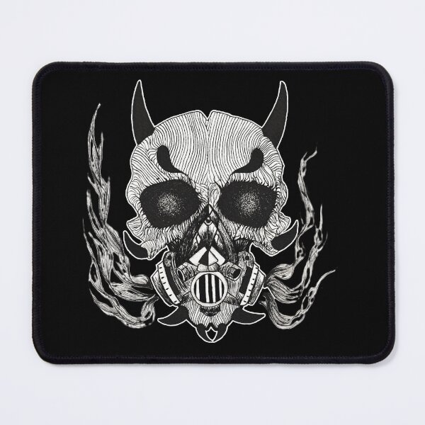 Item preview, Black apocalyptic skull designed and sold by DRARTOCIR.