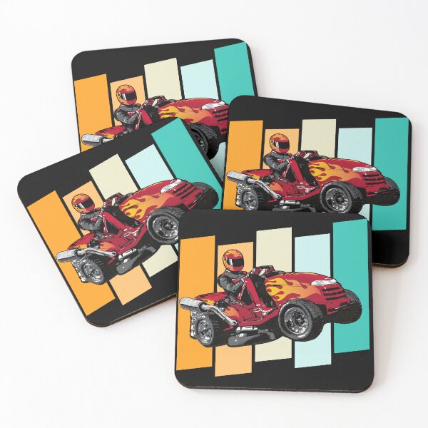 Item preview, Lawnmower Racing - Palette Background 02 - Lawn Mower Racing designed and sold by RaceDayRags.
