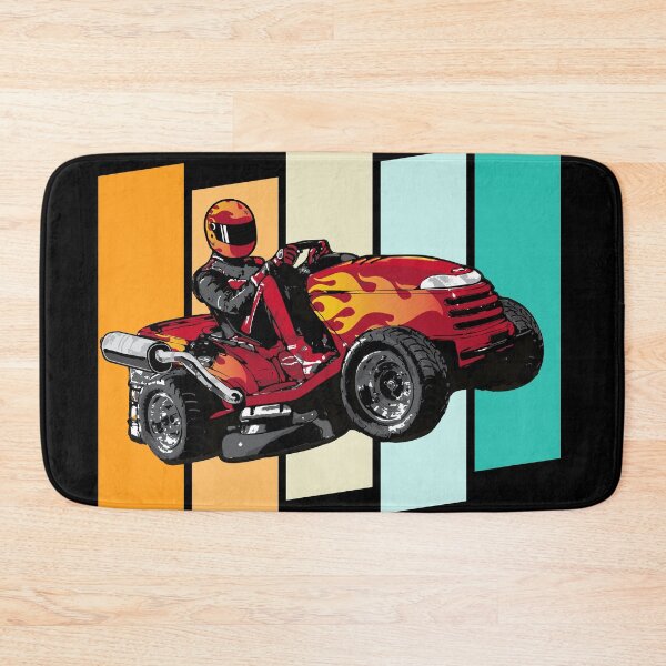 Item preview, Lawnmower Racing - Palette Background 02 - Lawn Mower Racing designed and sold by RaceDayRags.