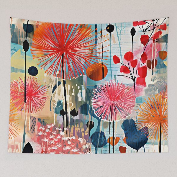 Item preview, Impressionist-Style Colorful Floral Modern Contemporary Abstract Art  designed and sold by DEC02.