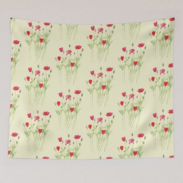 Item preview, Poppy flowers designed and sold by Lemontreeart63.