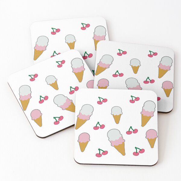 Item preview, Cherries and Double Scoop Ice Cream Cones designed and sold by darksteel101.