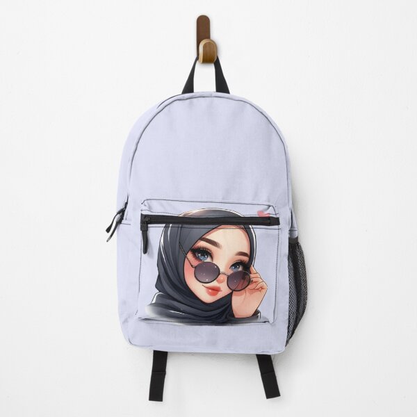 Item preview, Stylish Hijabi Girl – Digital Art Illustration designed and sold by Lulunza.