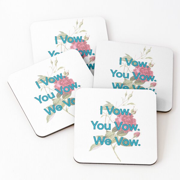 Item preview, I vow you vow we vow designed and sold by TooSharpeforus.