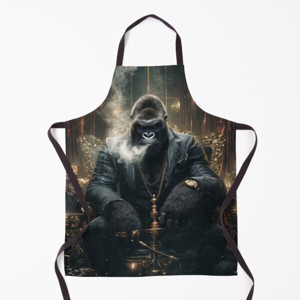 Item preview, King of Smoke – The Gorilla Don designed and sold by VisionaryVeils.
