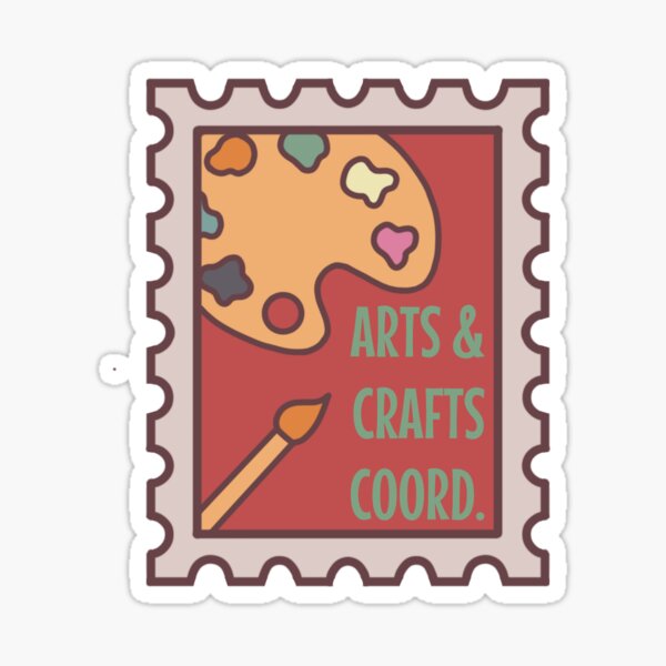 Item preview, Arts & Crafts Coord Stamp designed and sold by AubreySorrells.