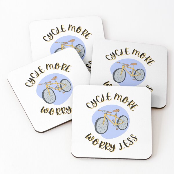 Item preview, cycle more worry less designed and sold by bratfactory.