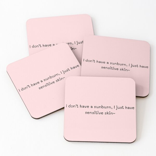 Item preview, I just have sensitive skin designed and sold by BluetiqueAid.