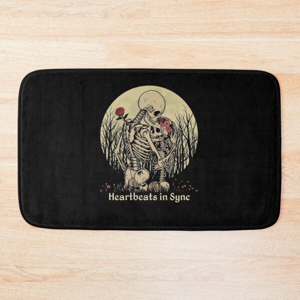 Item preview, Heartbeats in Sync – Romantic Skeleton Embrace designed and sold by ATOTI.