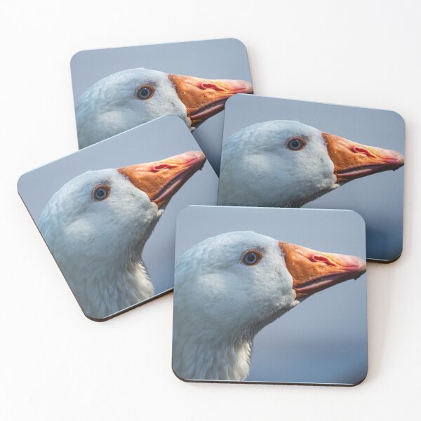 Item preview, Blue-Eyed Goose – Farmyard Royalty designed and sold by Still Wild.