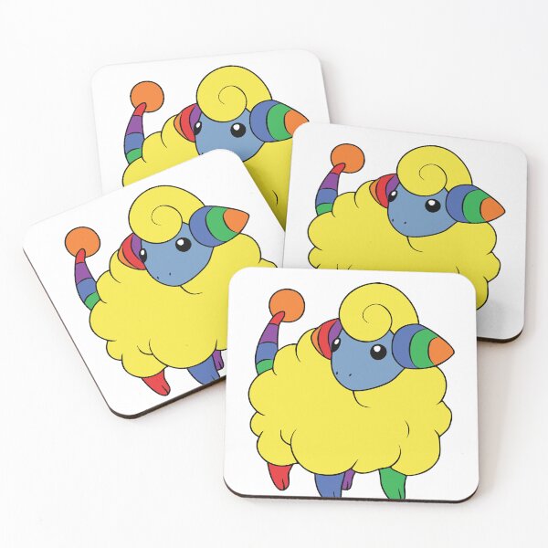 Item preview, Rainbow Mareep designed and sold by kyravreeland.