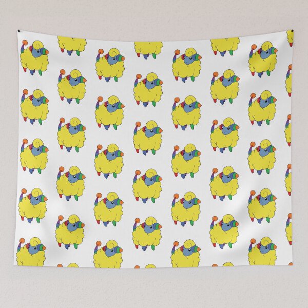 Item preview, Rainbow Mareep designed and sold by kyravreeland.