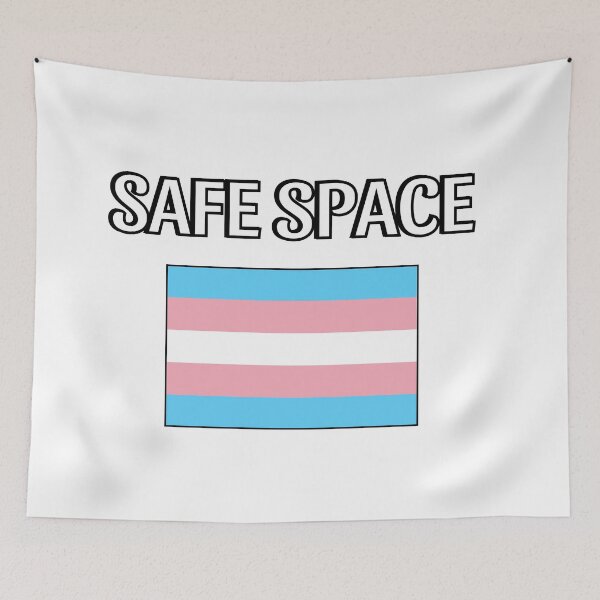 Item preview, Trans Safe Space designed and sold by Inspirationmotivation.